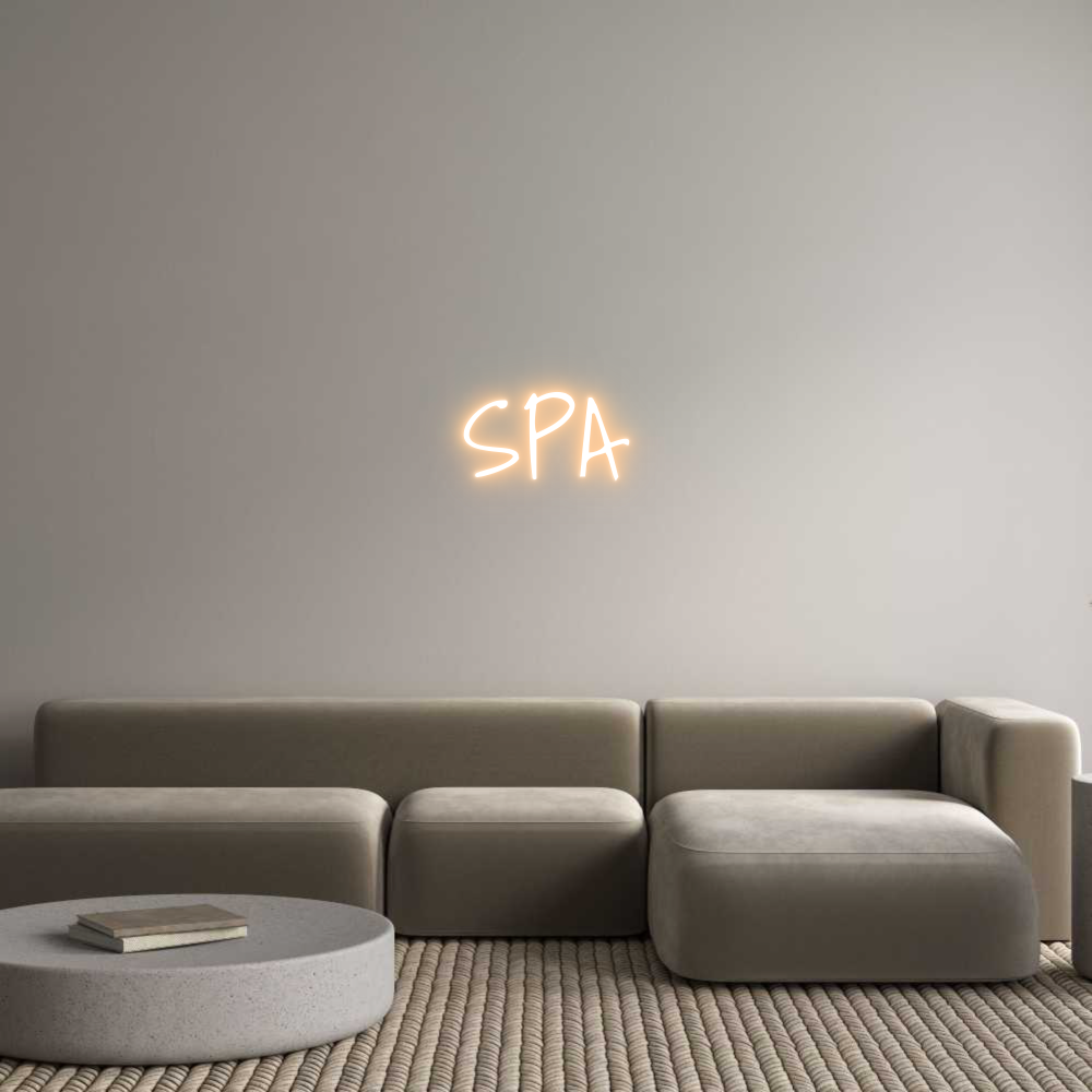 Custom Neon Text - SPA