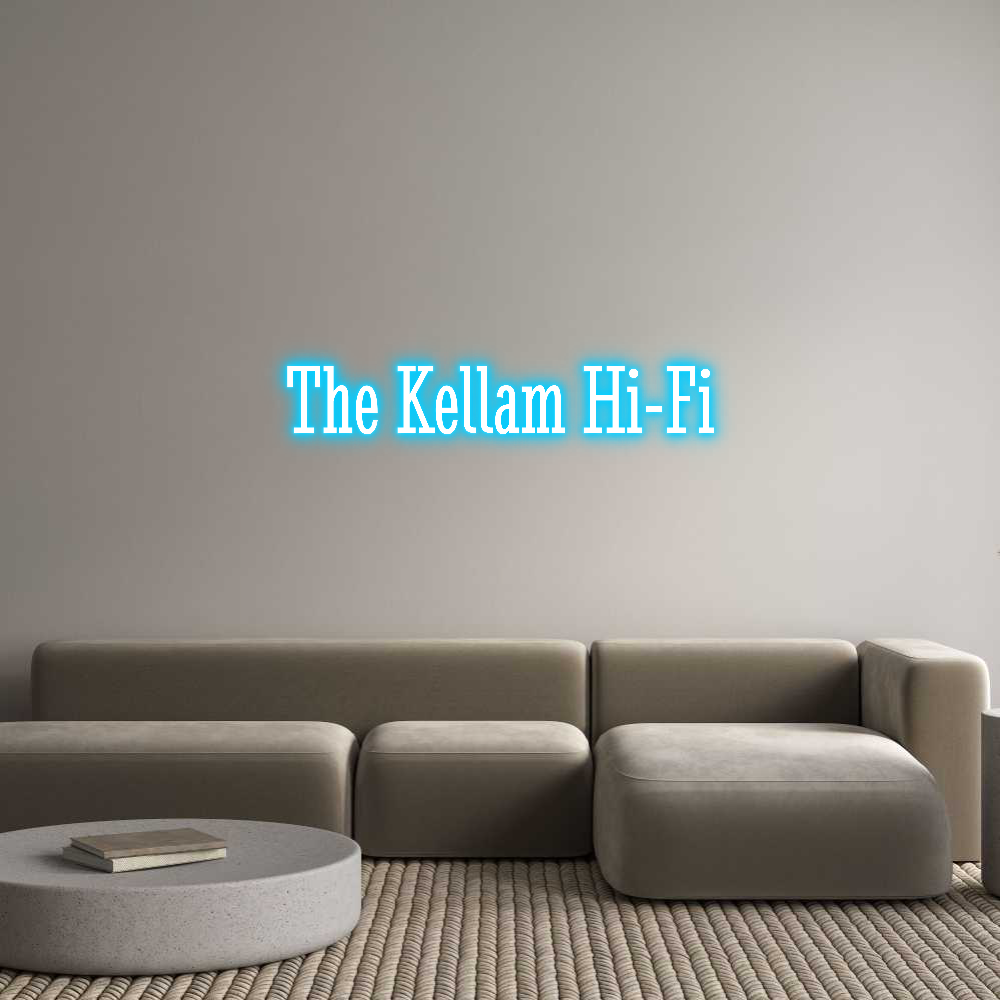 Custom Neon Text - The Kellam Hi...