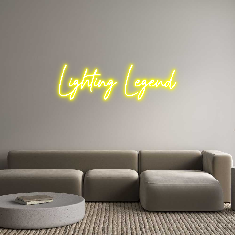 Custom Neon Text - Lighting Legend
