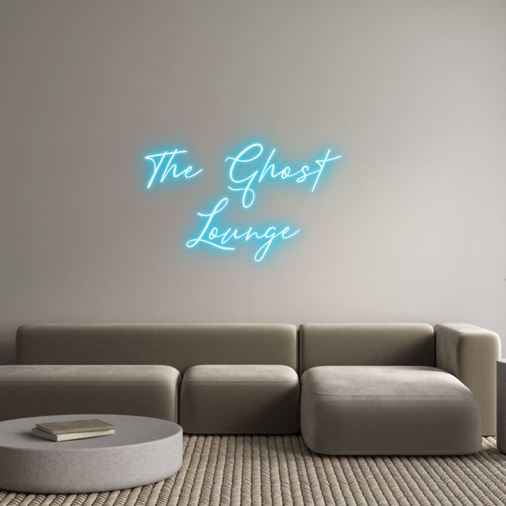 Custom Neon Text - The Ghost
L...