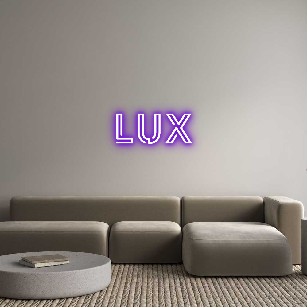 Custom Neon Text - LUX