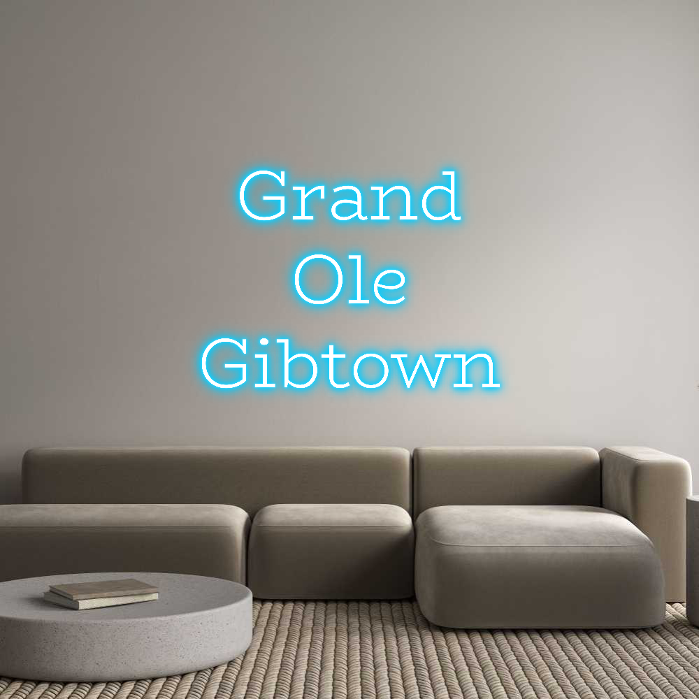 Custom Neon Text - Grand
Ole
G...