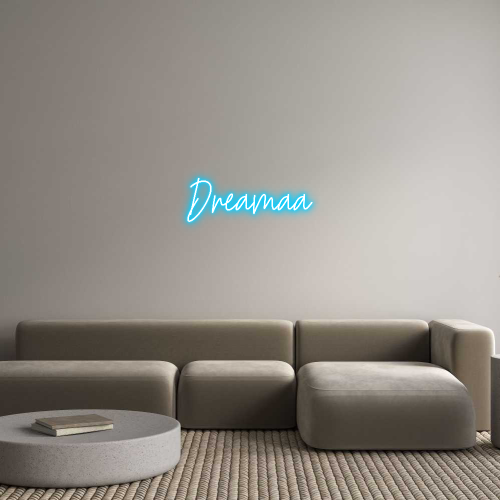 Custom Neon Text - Dreamaa