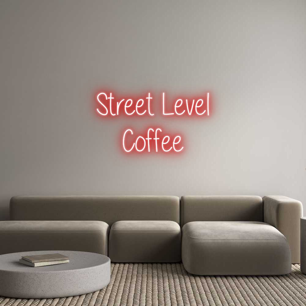 Custom Neon Text - Street Level
...