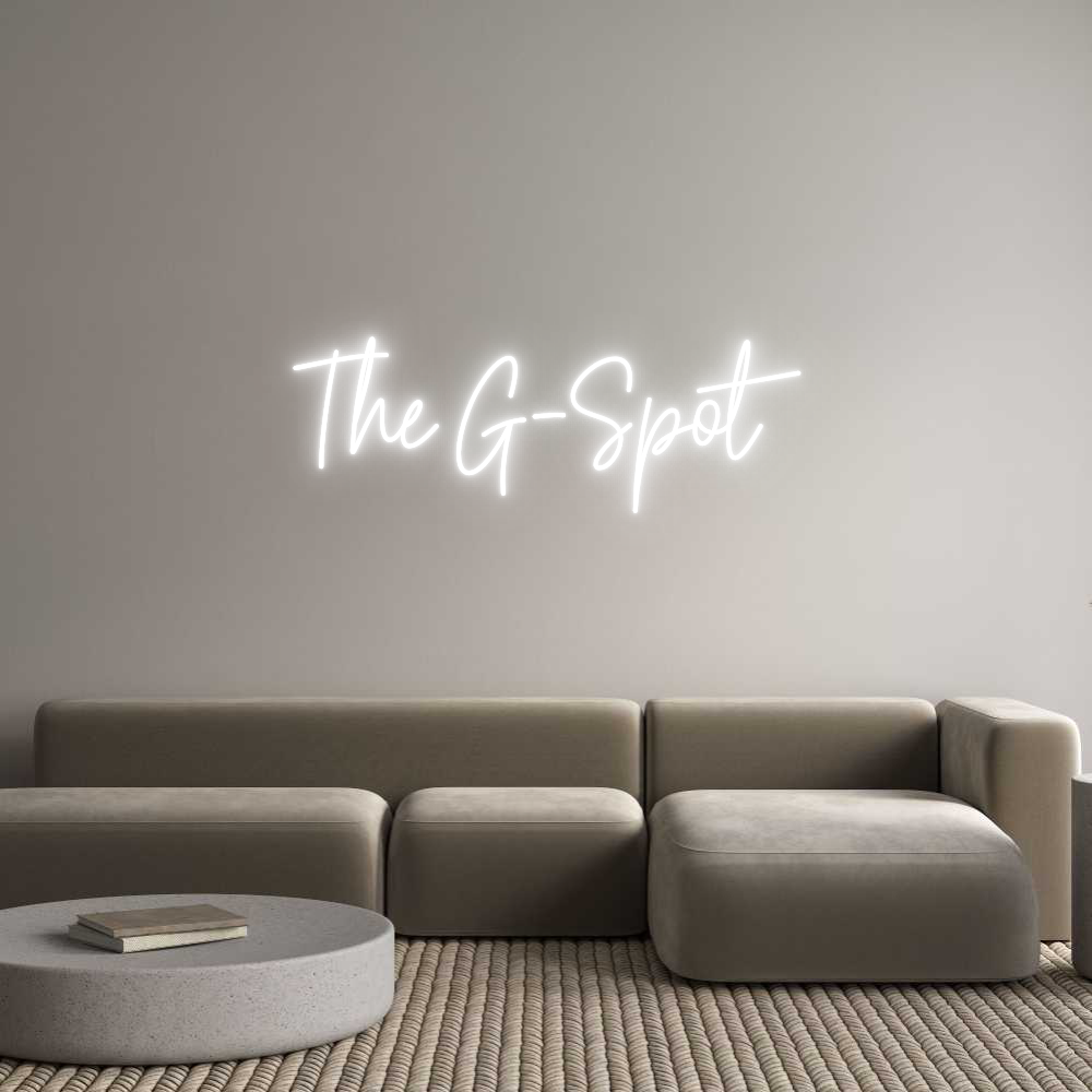 Custom Neon Text - The G-Spot
