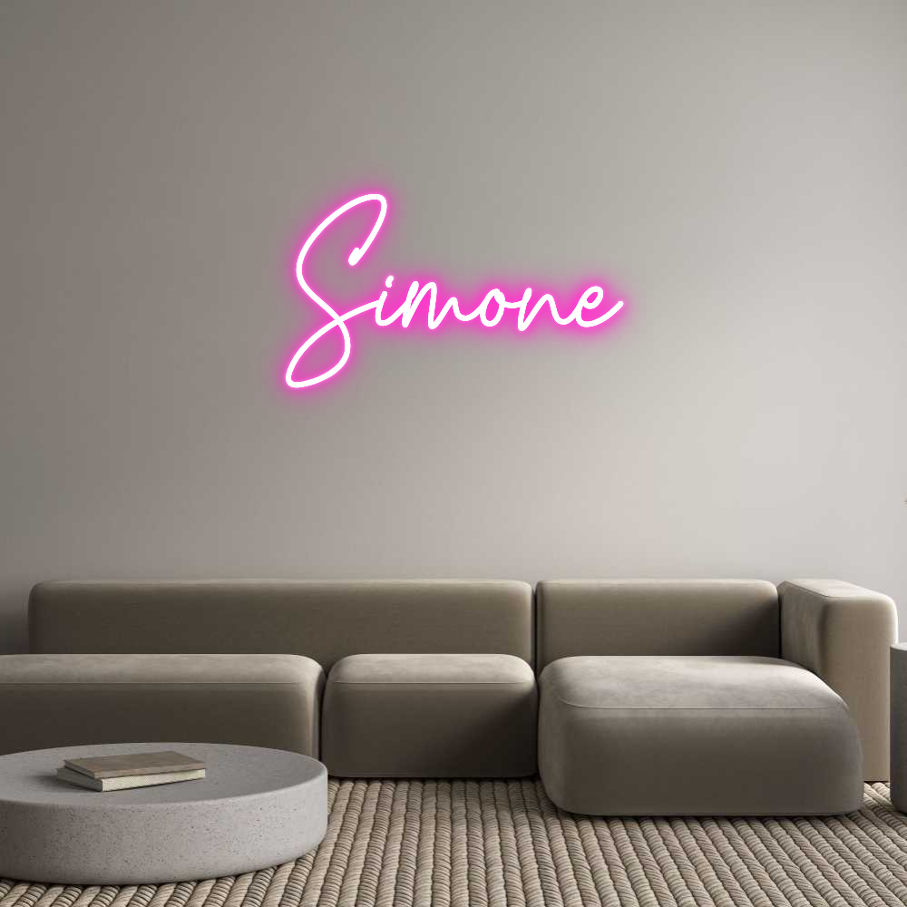 Custom Neon Text - Simone