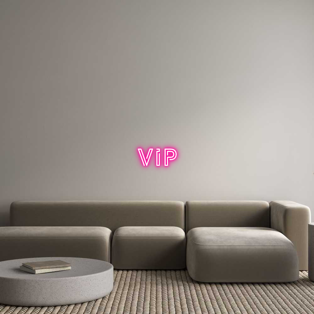 Custom Neon Text - VIP
