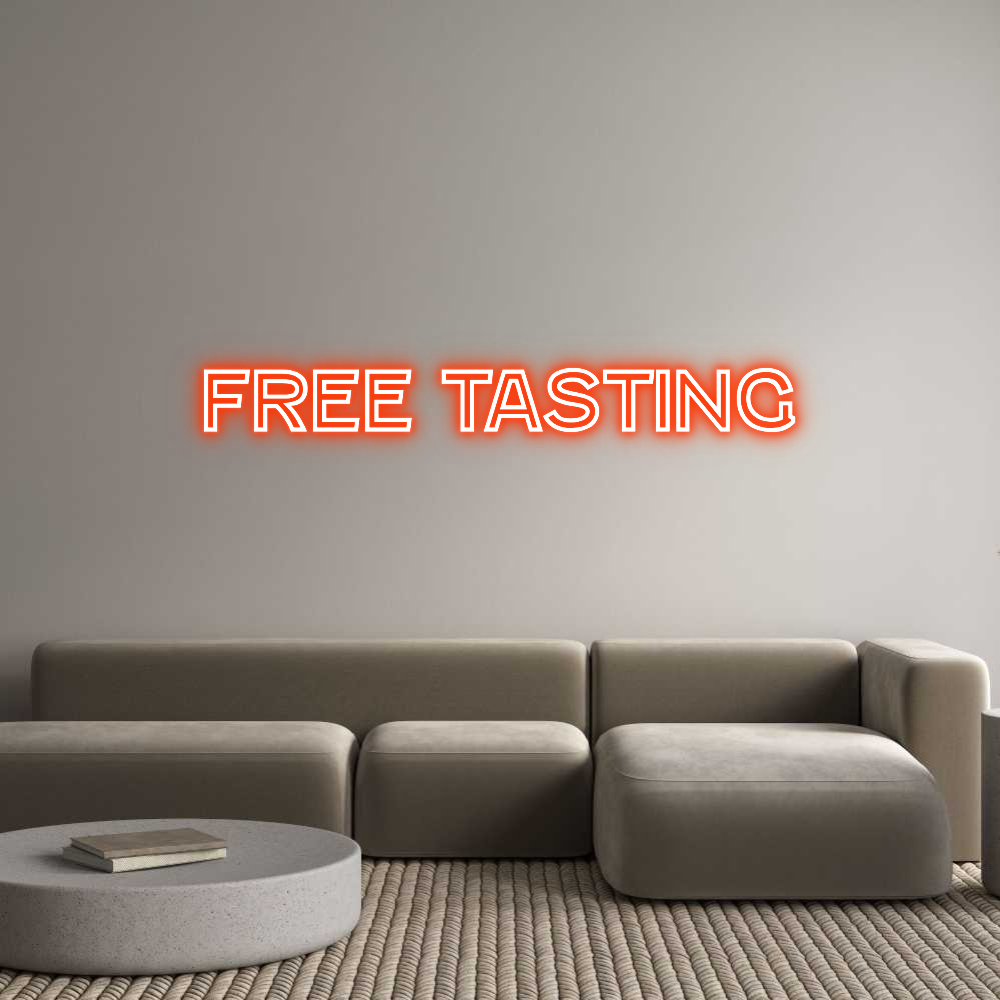 Custom Neon Text - Free Tasting