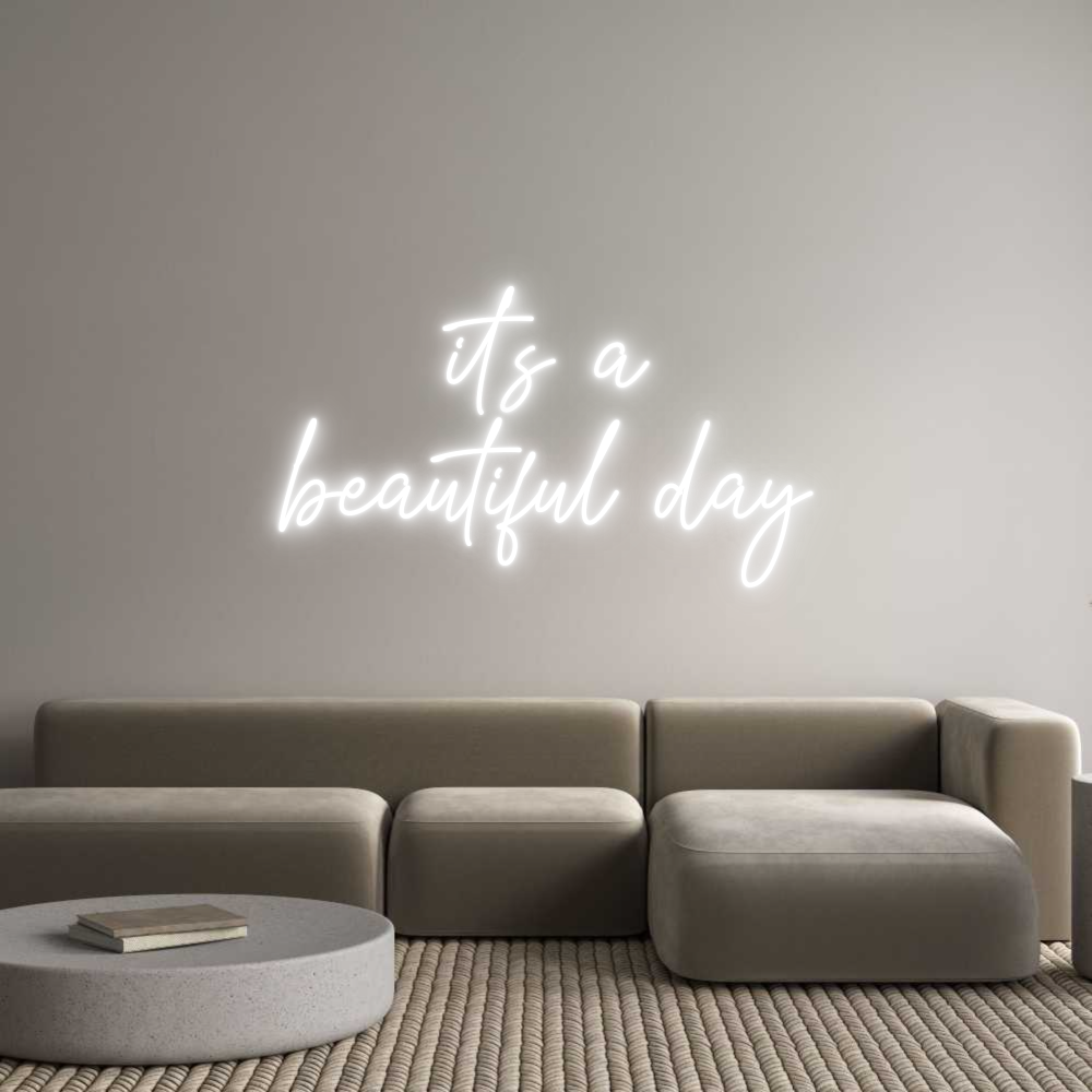 Custom Neon Text - it's a
beaut...