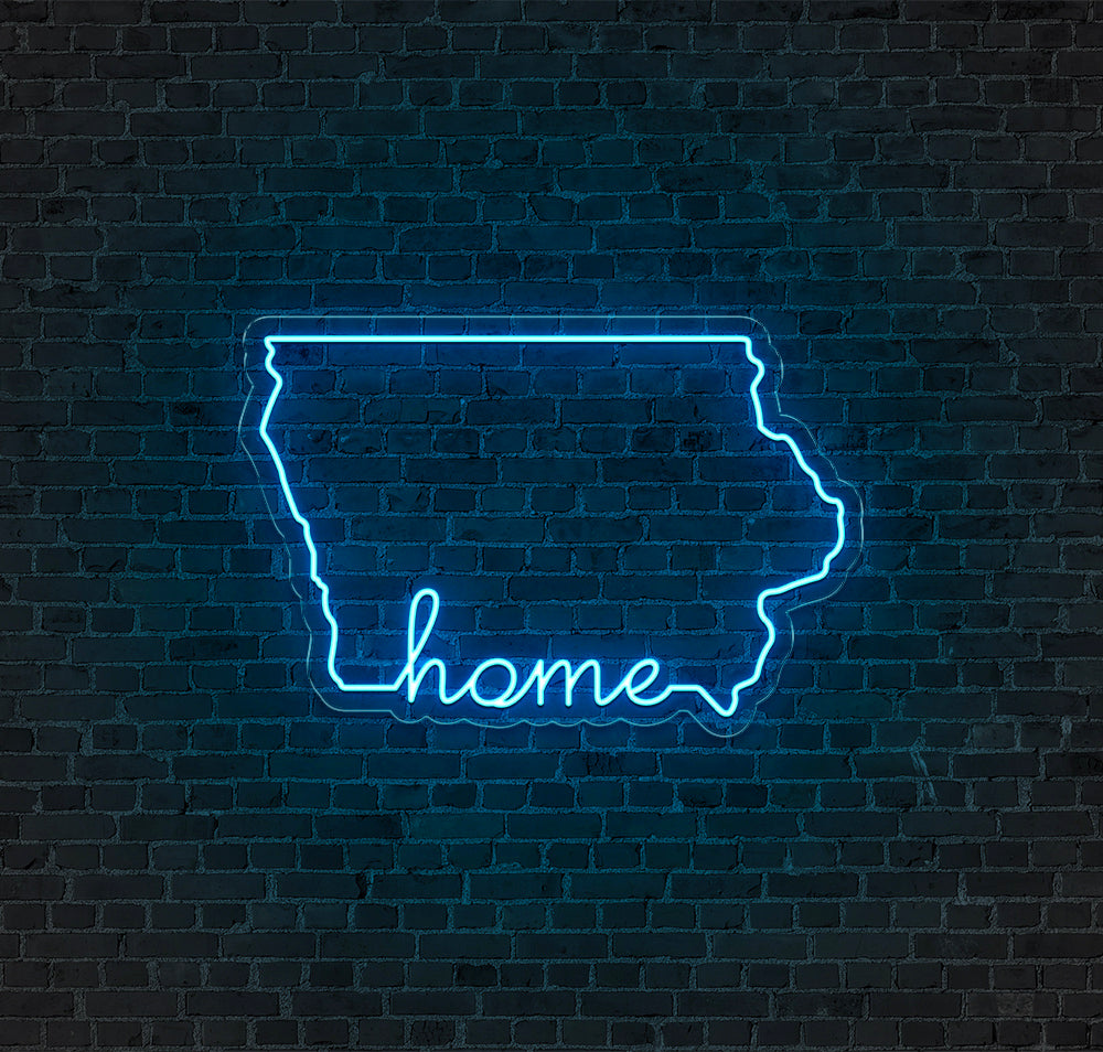 Iowa LED Neon Sign!