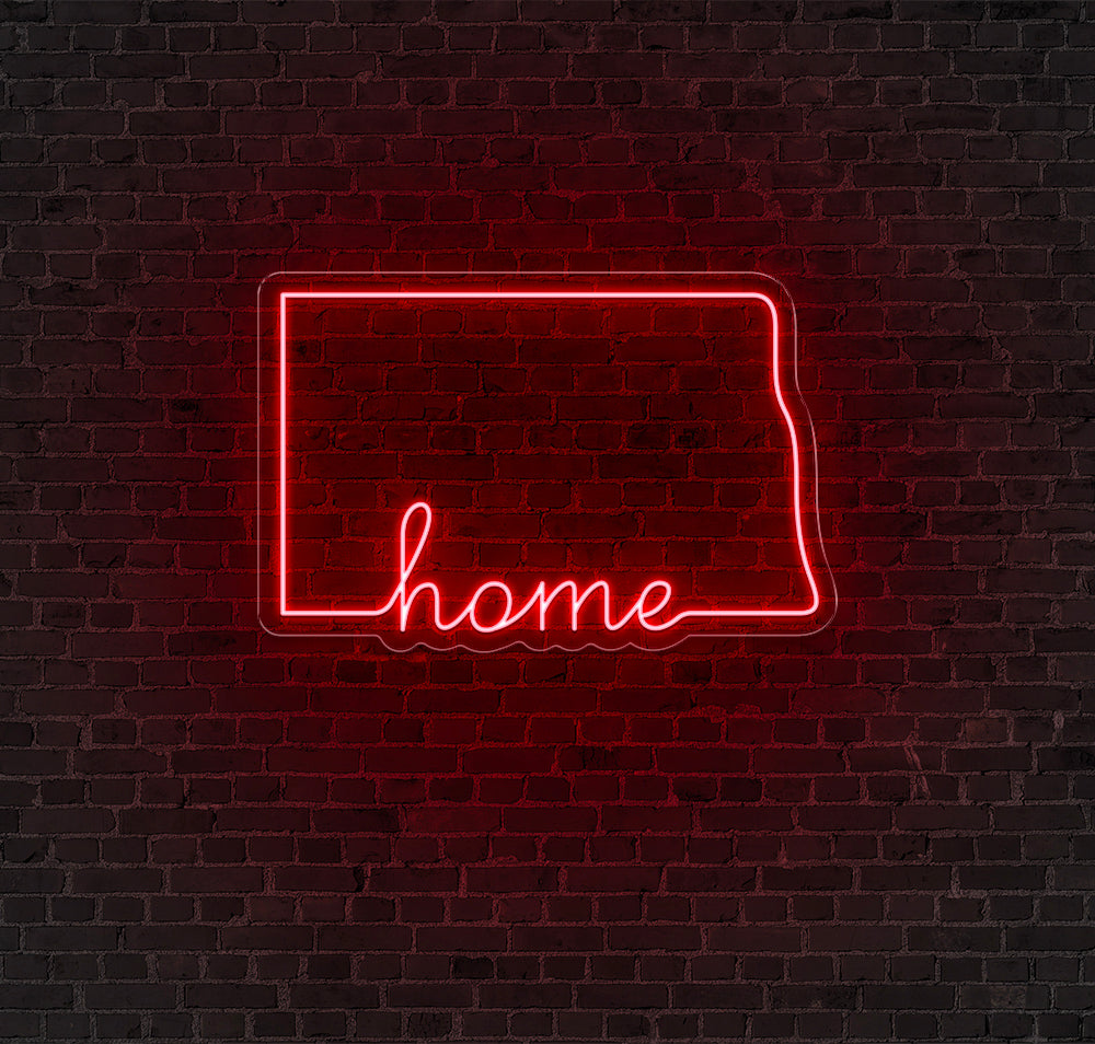 North Dakota LED Neon Sign!