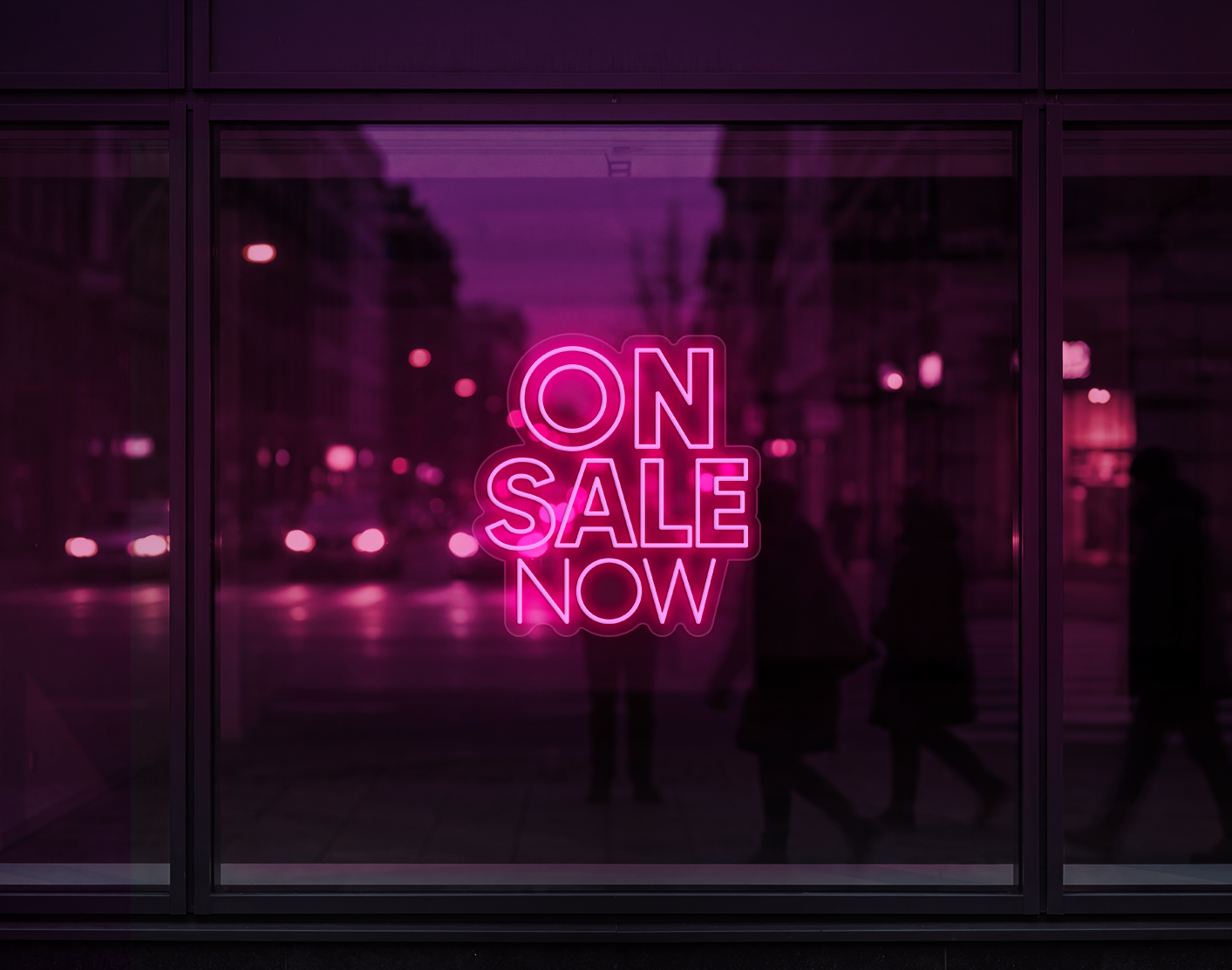 On Sale Now LED Neon Sign - Light Pink