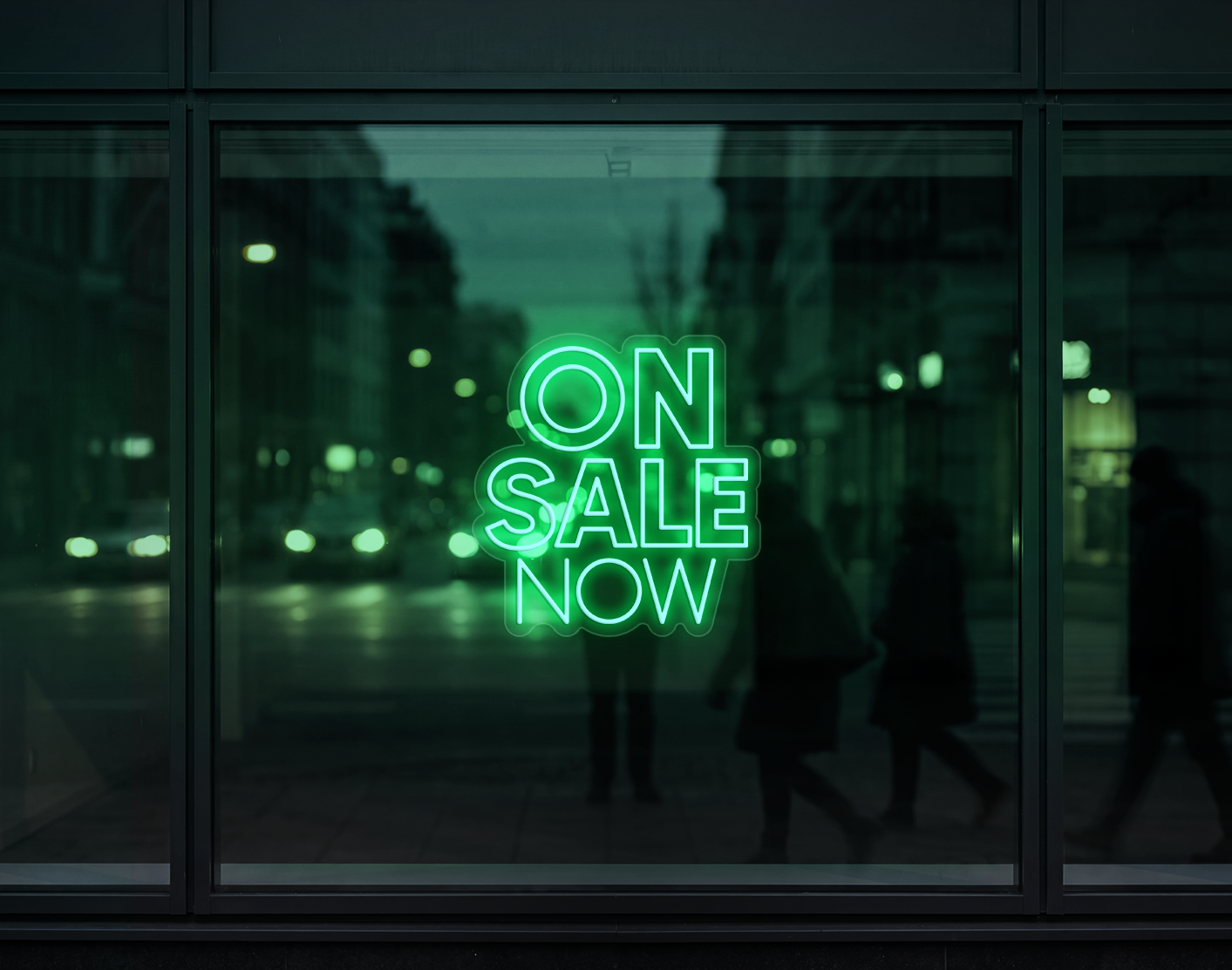 On Sale Now LED Neon Sign - Mint Green