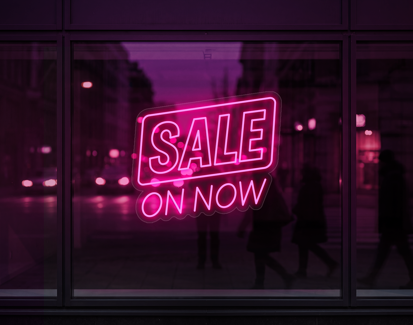 Sale On Now LED Neon Sign - Light Pink