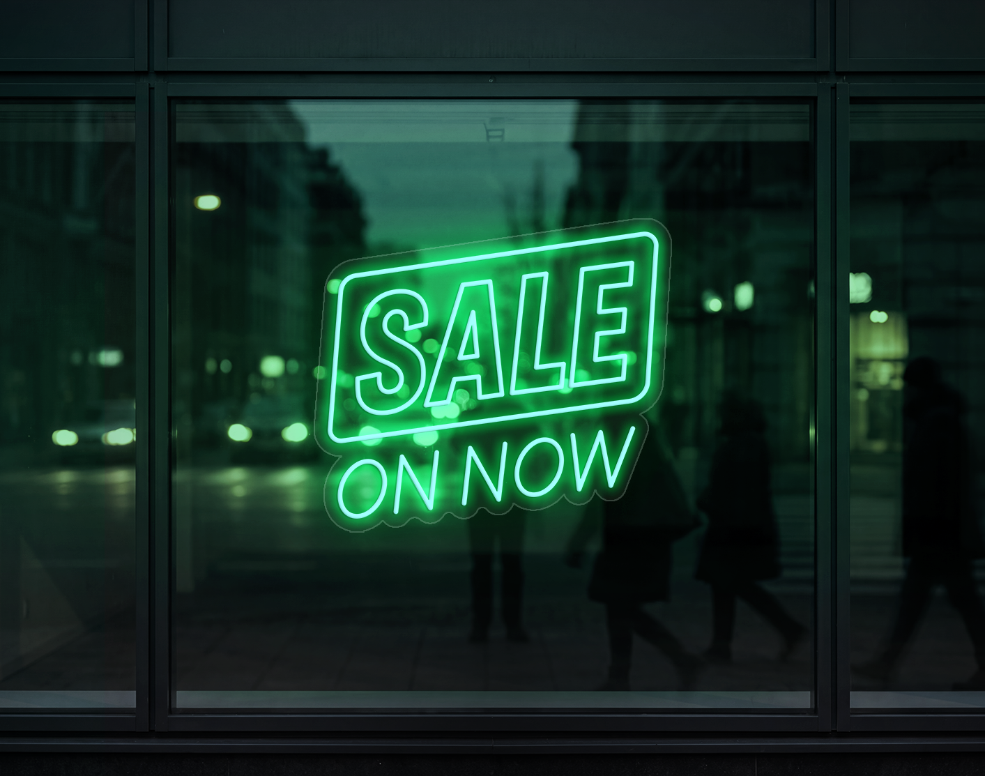 Sale On Now LED Neon Sign - Mint Green