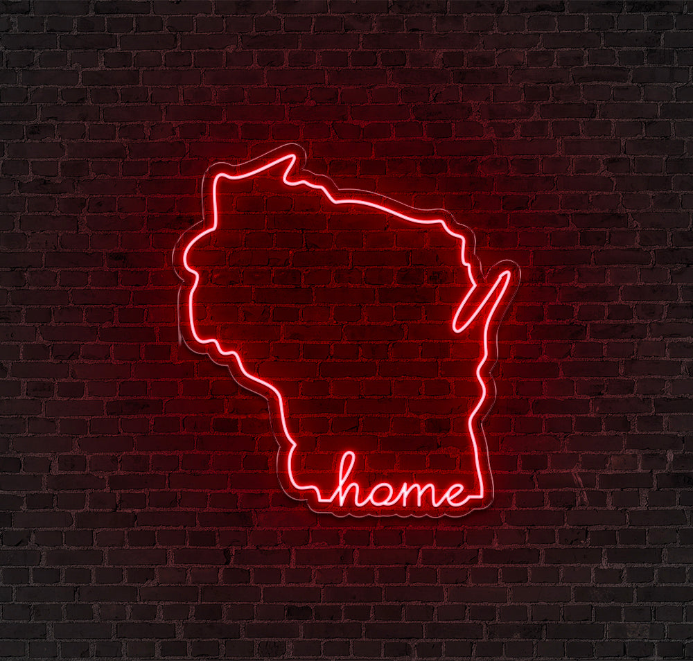 Wisconsin LED Neon Sign!