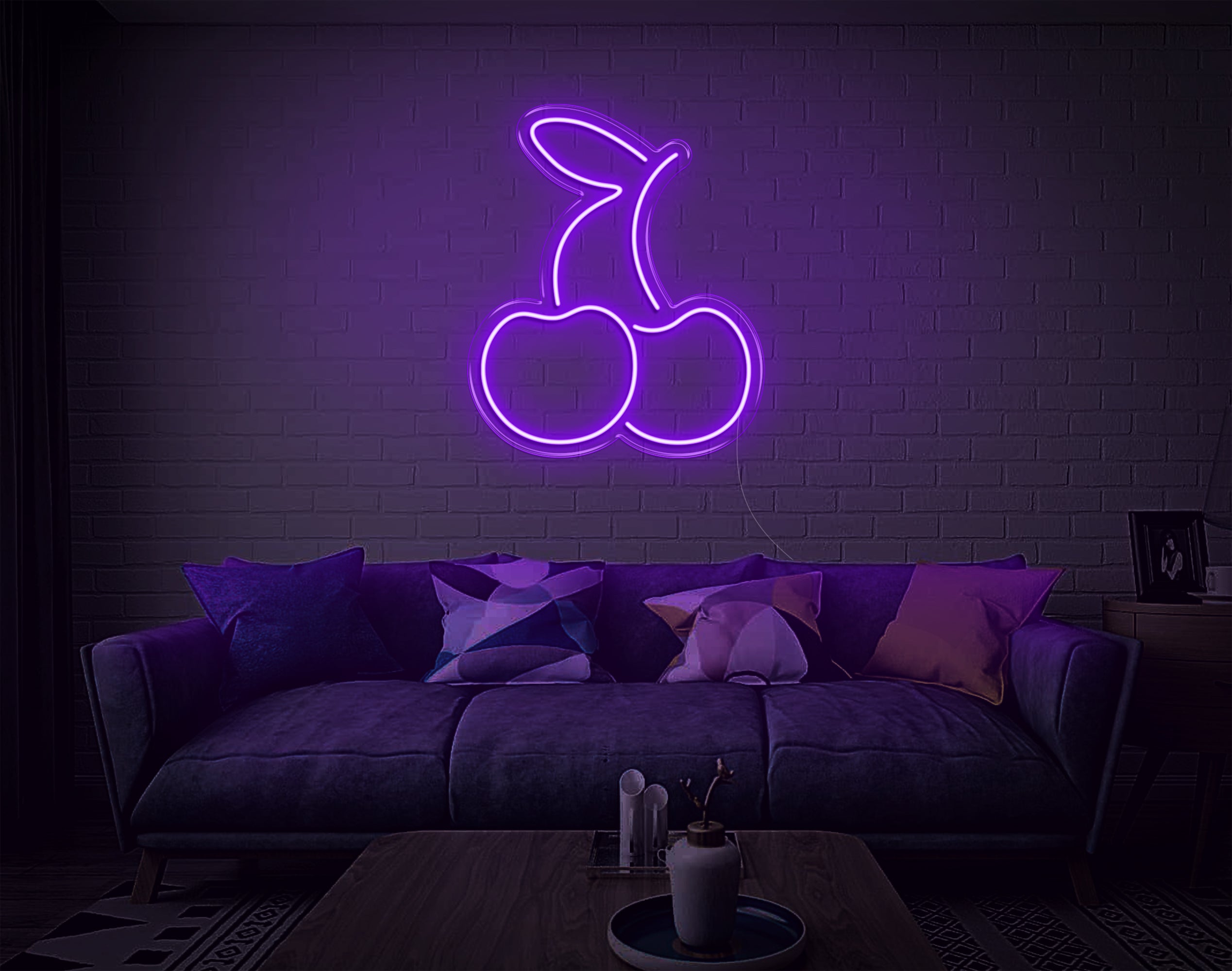 Cherry LED Neon Sign