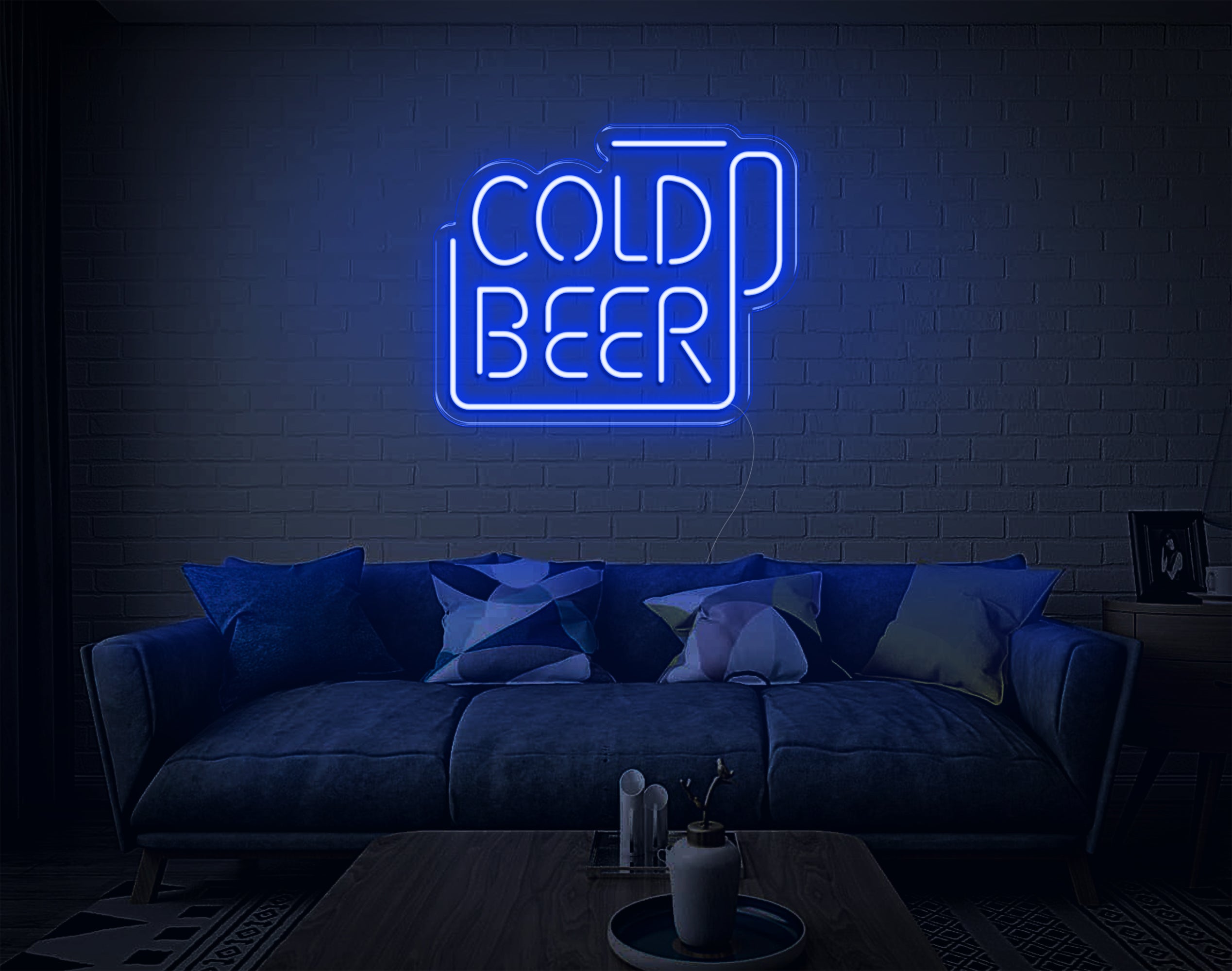 Cold Beer LED Neon Sign