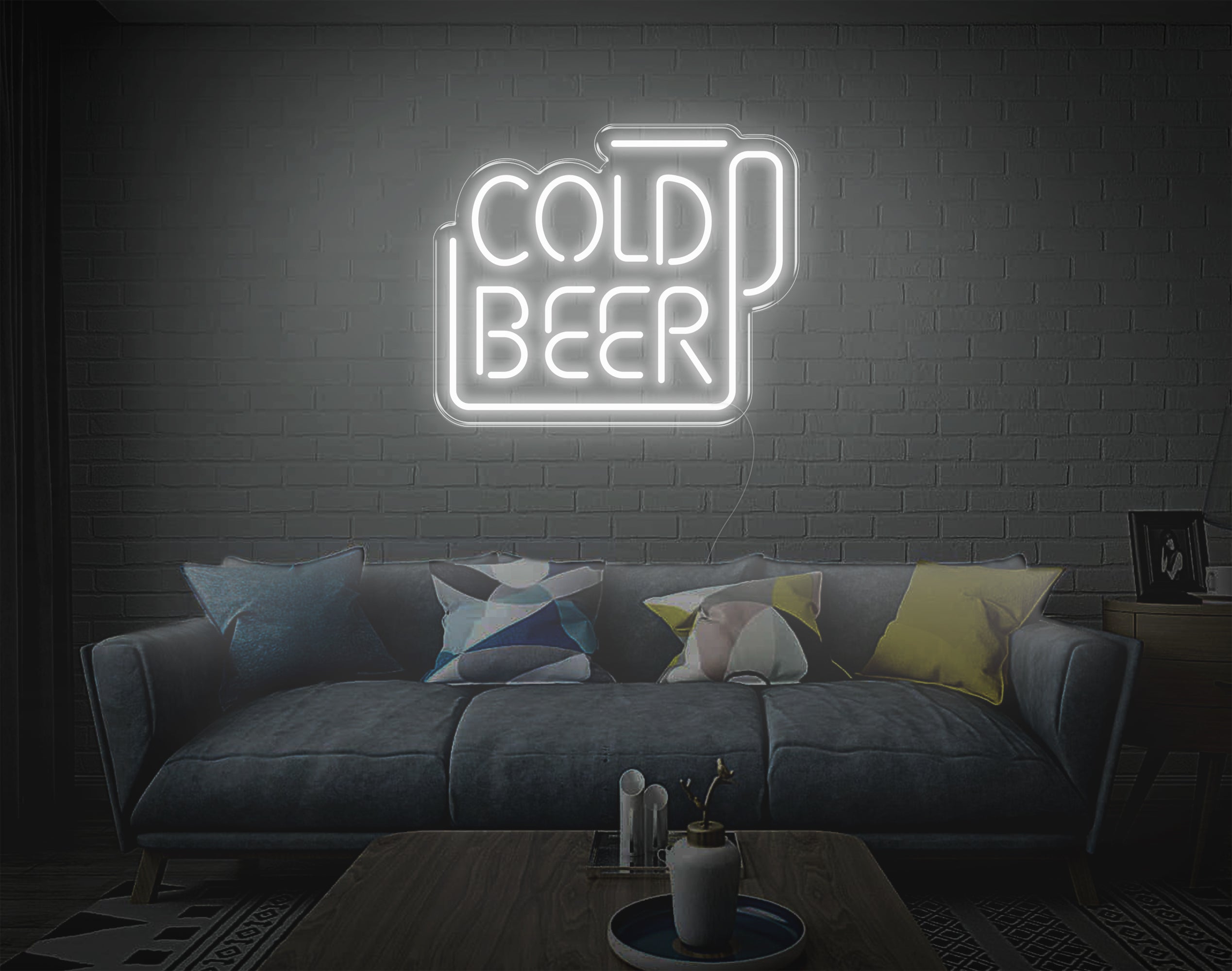 Cold Beer LED Neon Sign