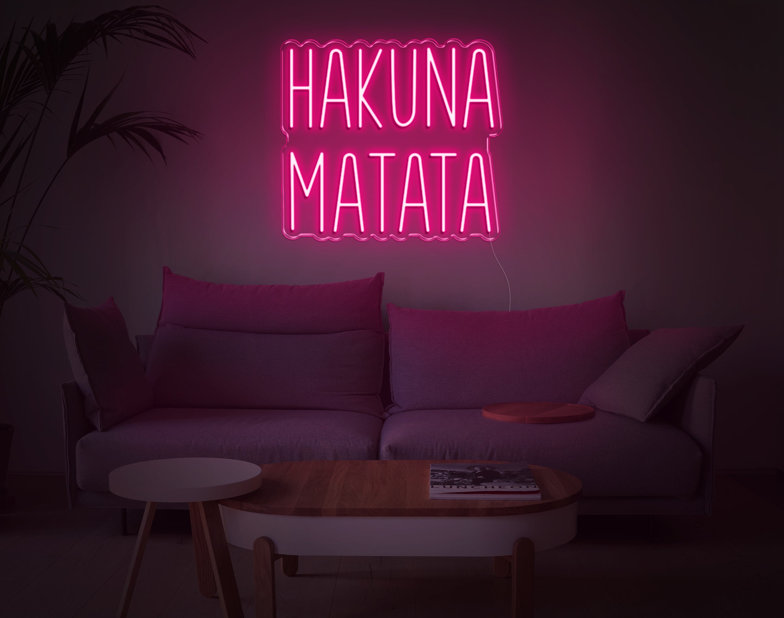 Hakuna Matata V2 LED Neon Sign