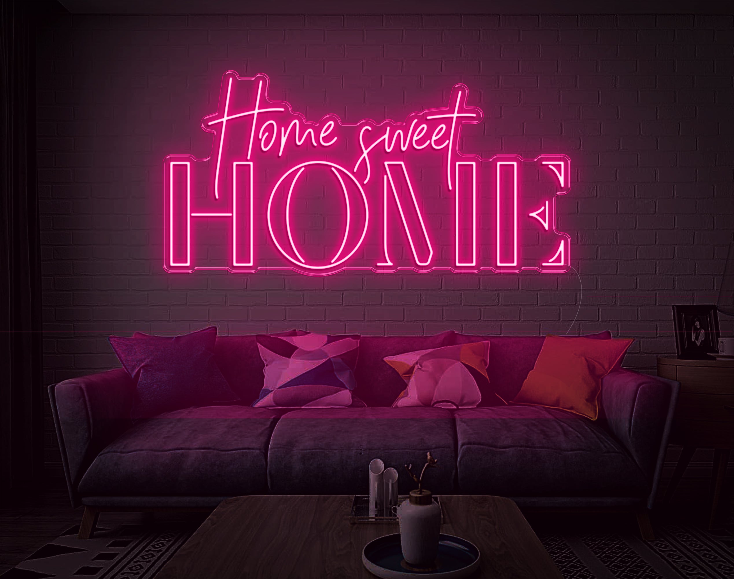 Home Sweet Home V2 LED Neon Sign