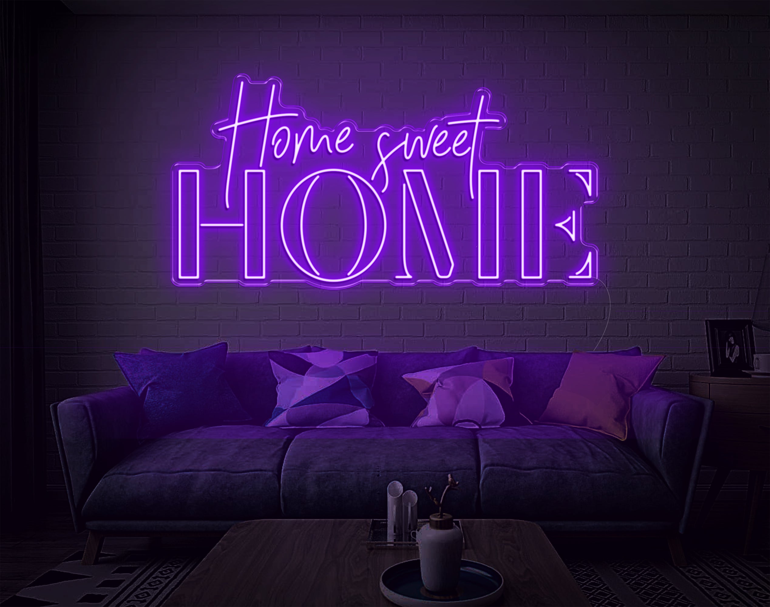 Home Sweet Home V2 LED Neon Sign