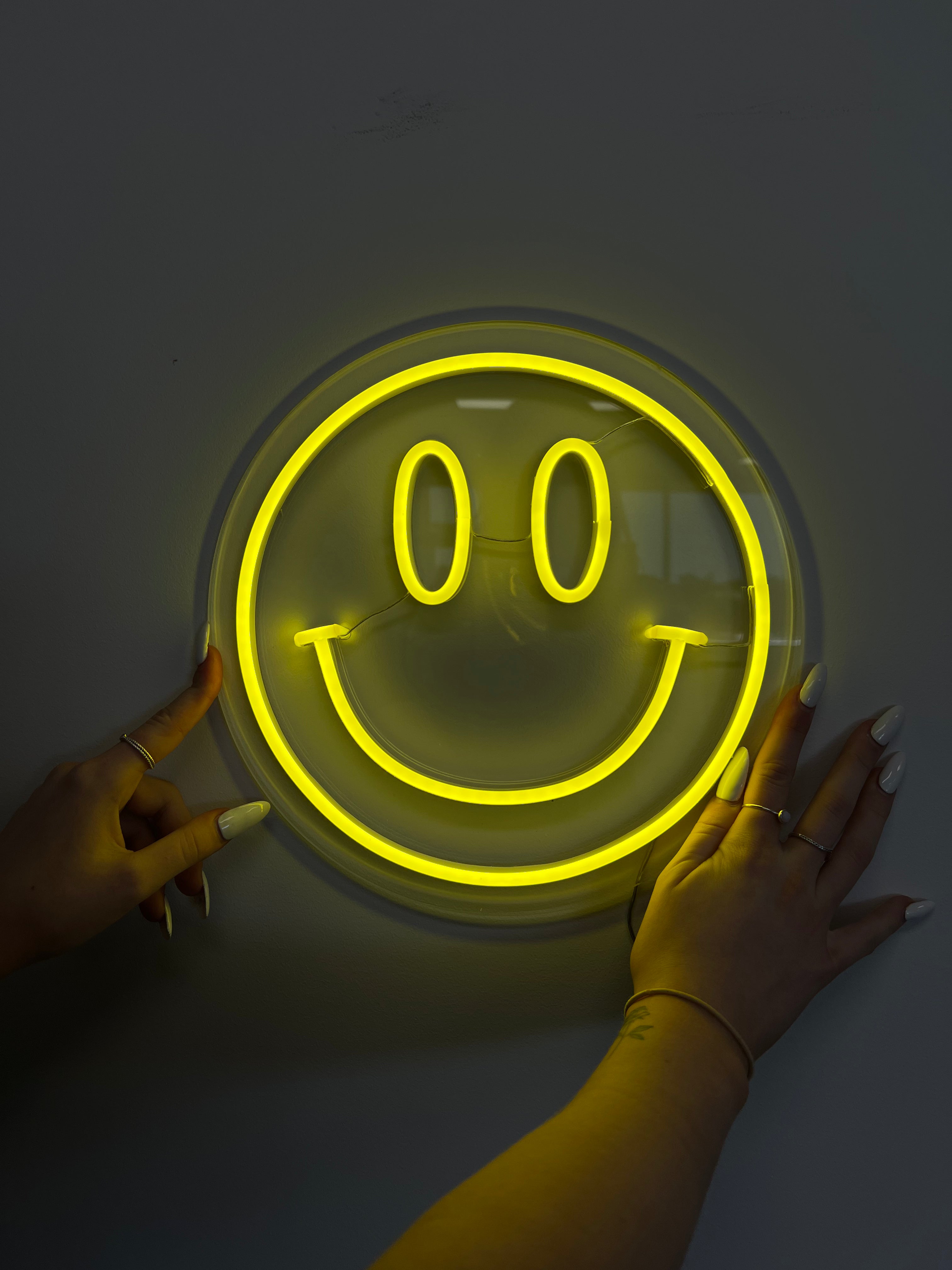 MINI Smiley Face LED Neon Sign!