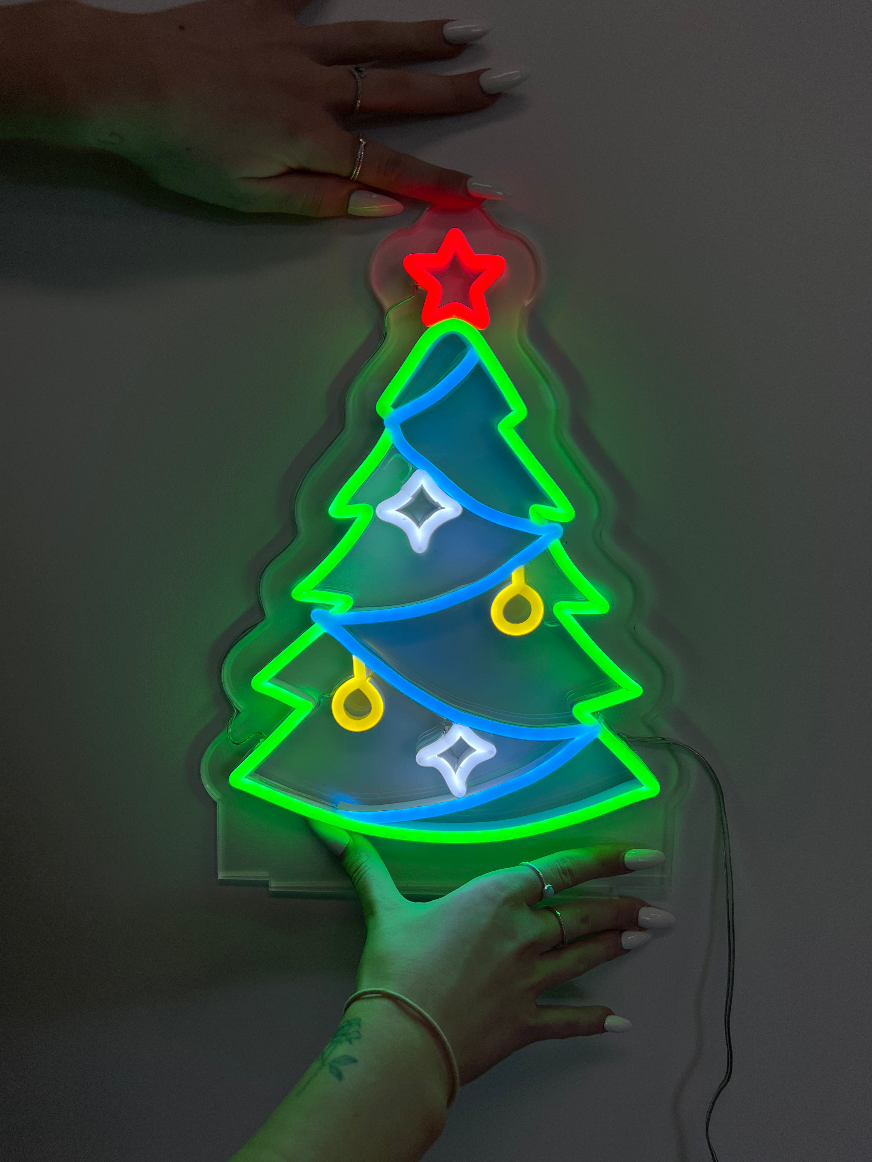 MINI Christmas Tree LED Neon sign!
