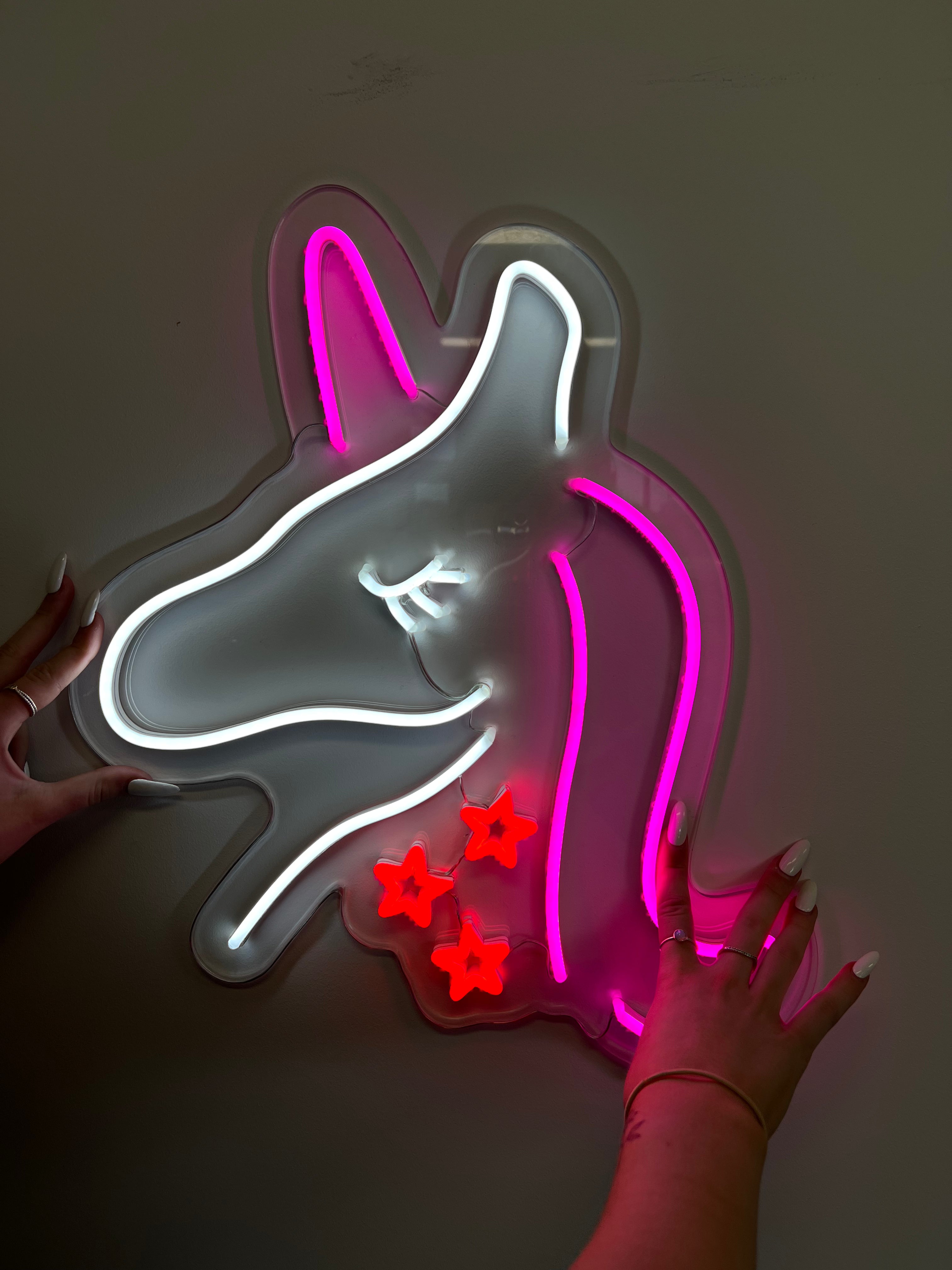 Mini Unicorn LED sign!
