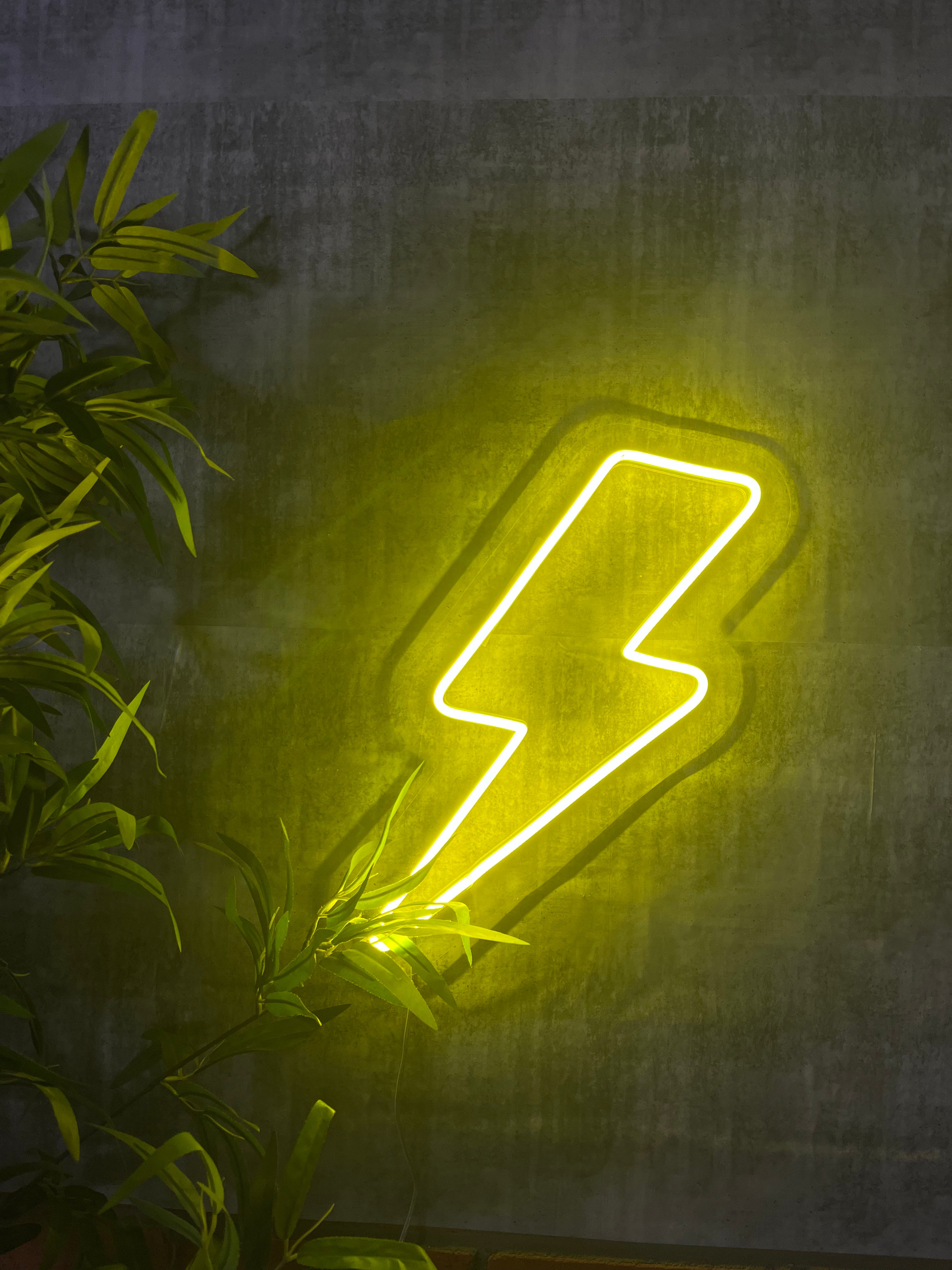 MINI Lightening Bolt LED Neon Sign!