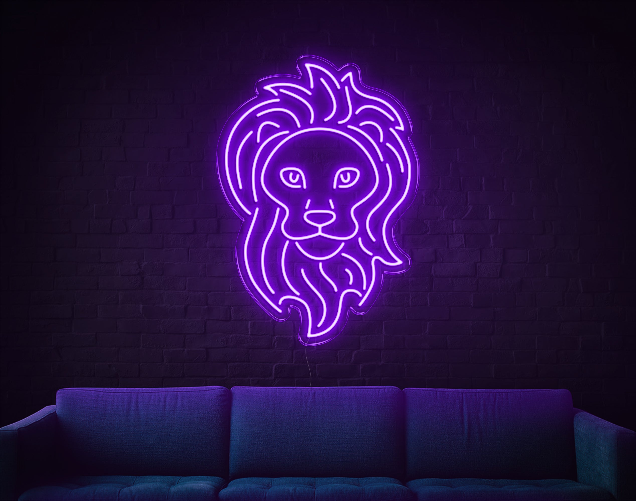 Lion V2 LED Neon Sign!
