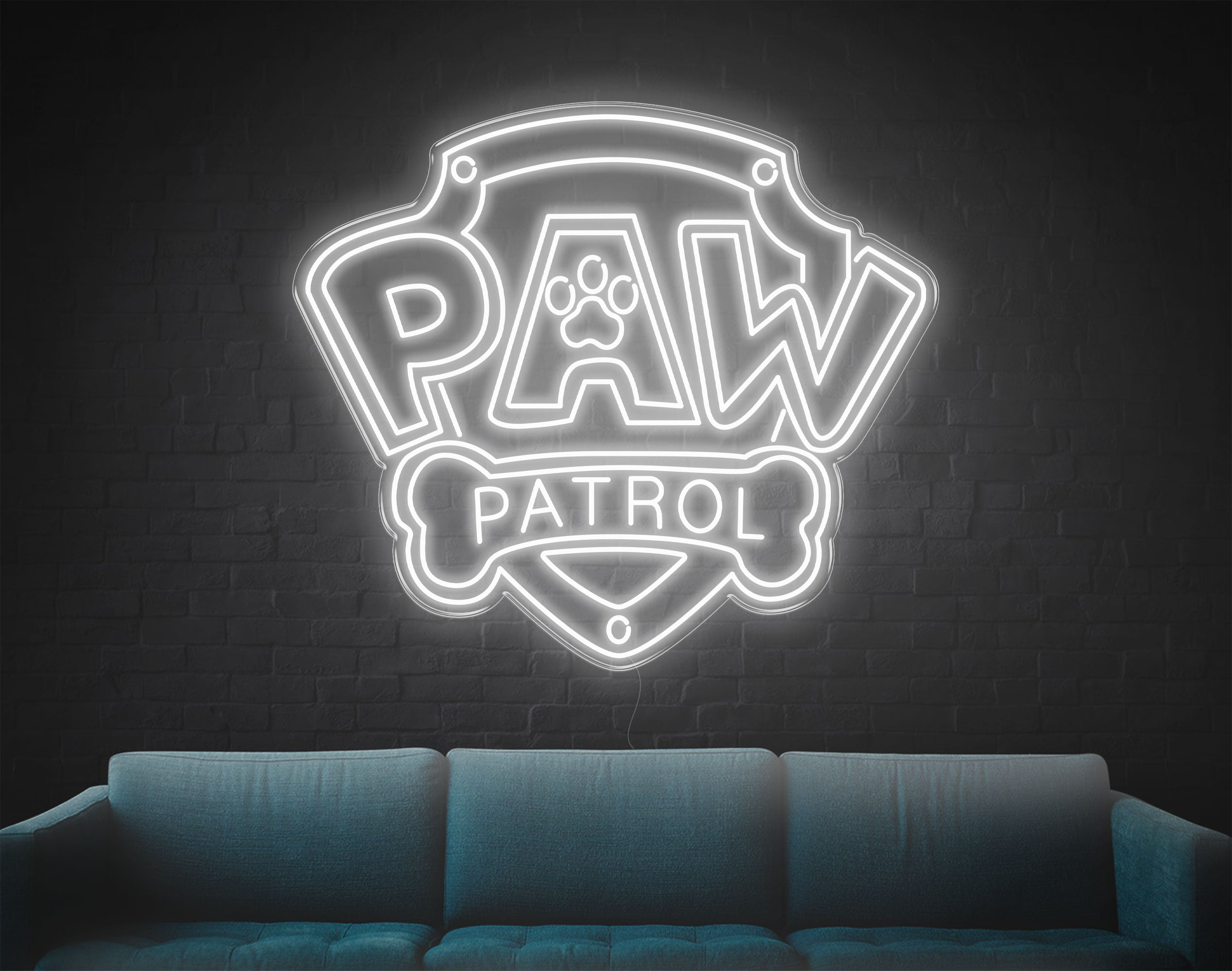 Paw Patrol LED Neon Sign