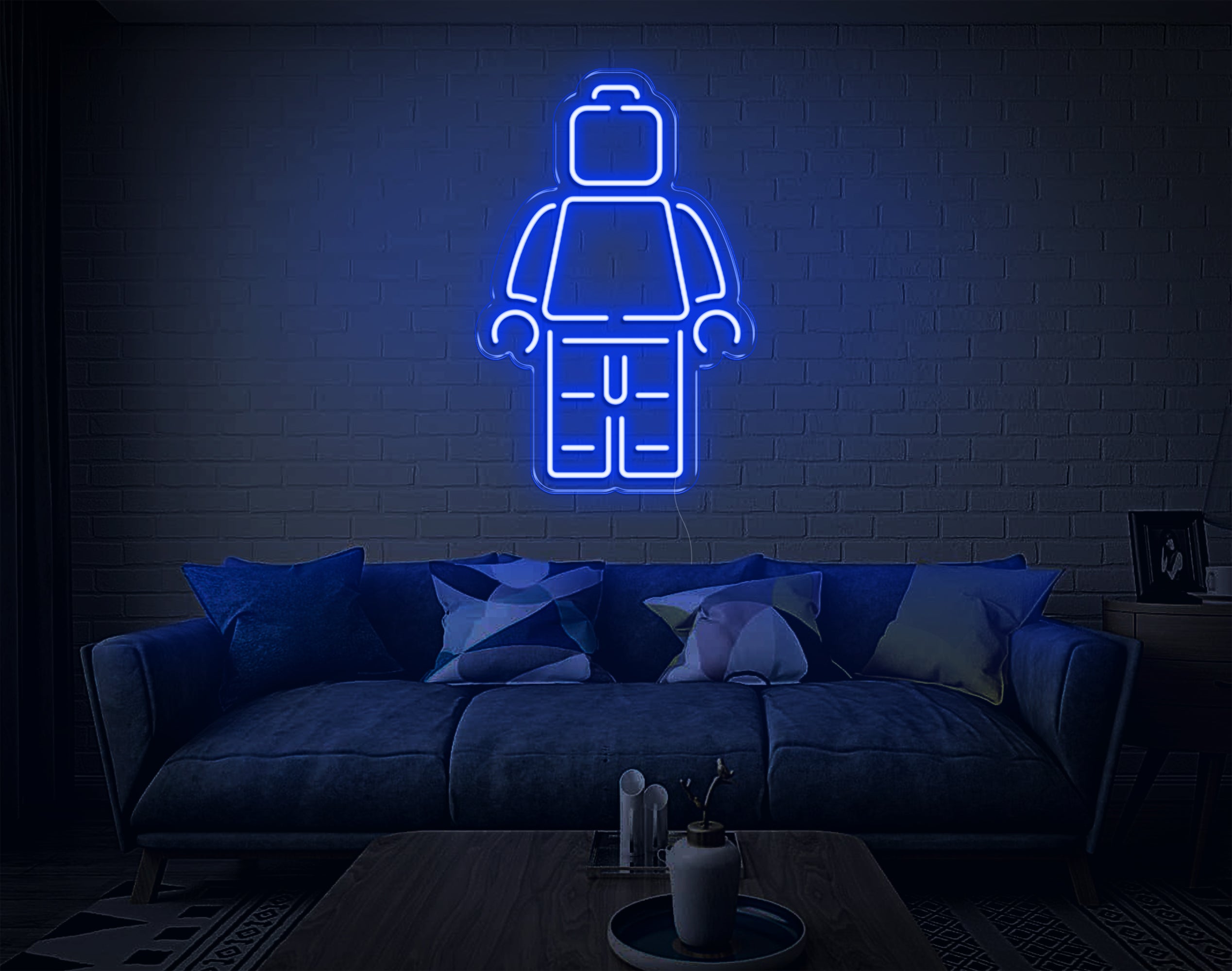 Robot V2 LED Neon Sign