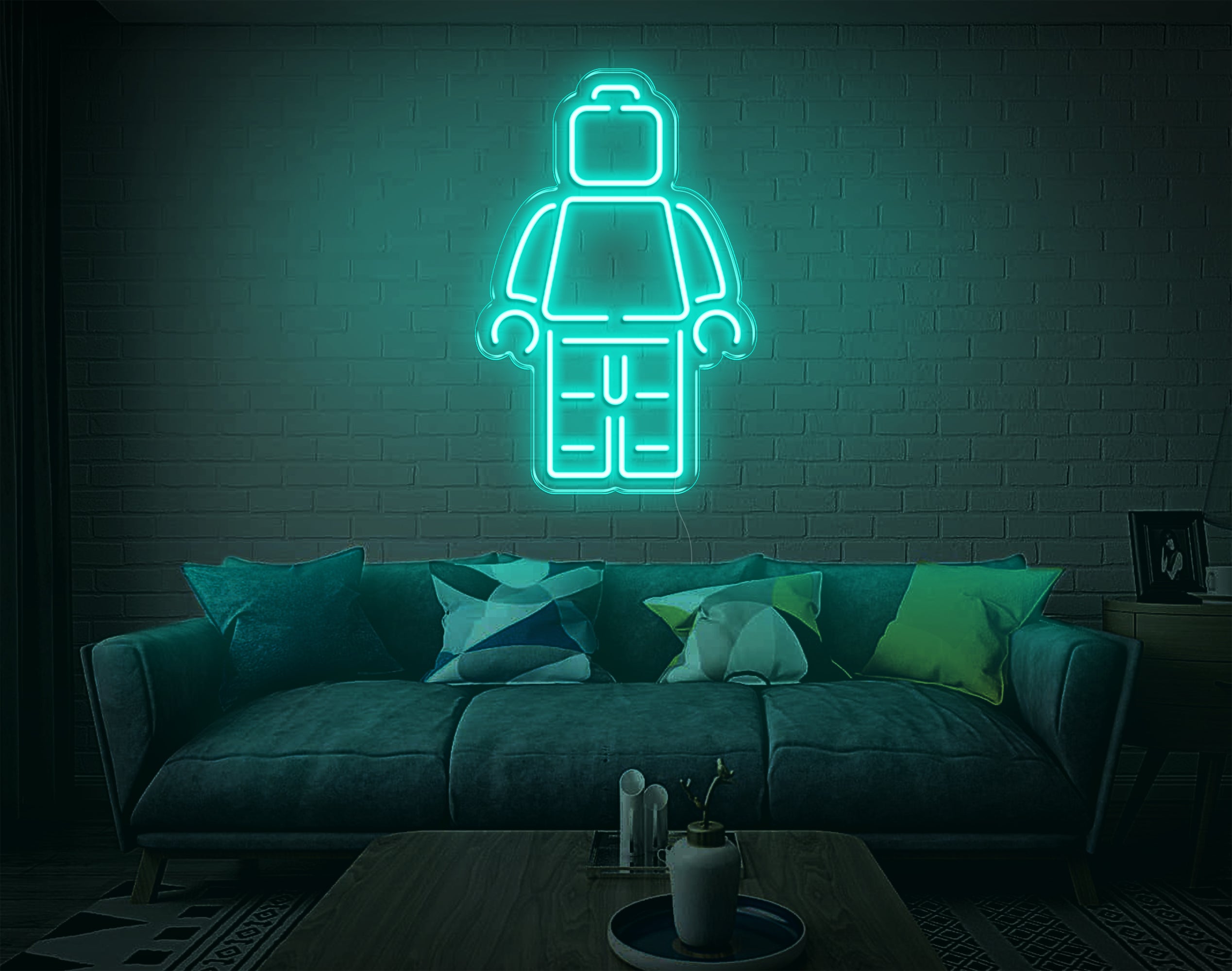 Robot V2 LED Neon Sign