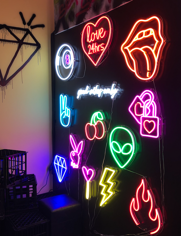 Love 24HRS red LED neon sign!