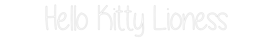 Custom Neon: Hello Kitty L...