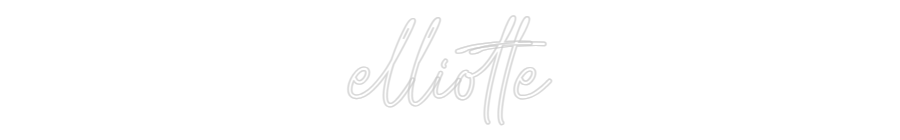Custom Neon: elliotte