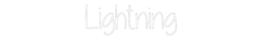 Custom Neon: Lightning