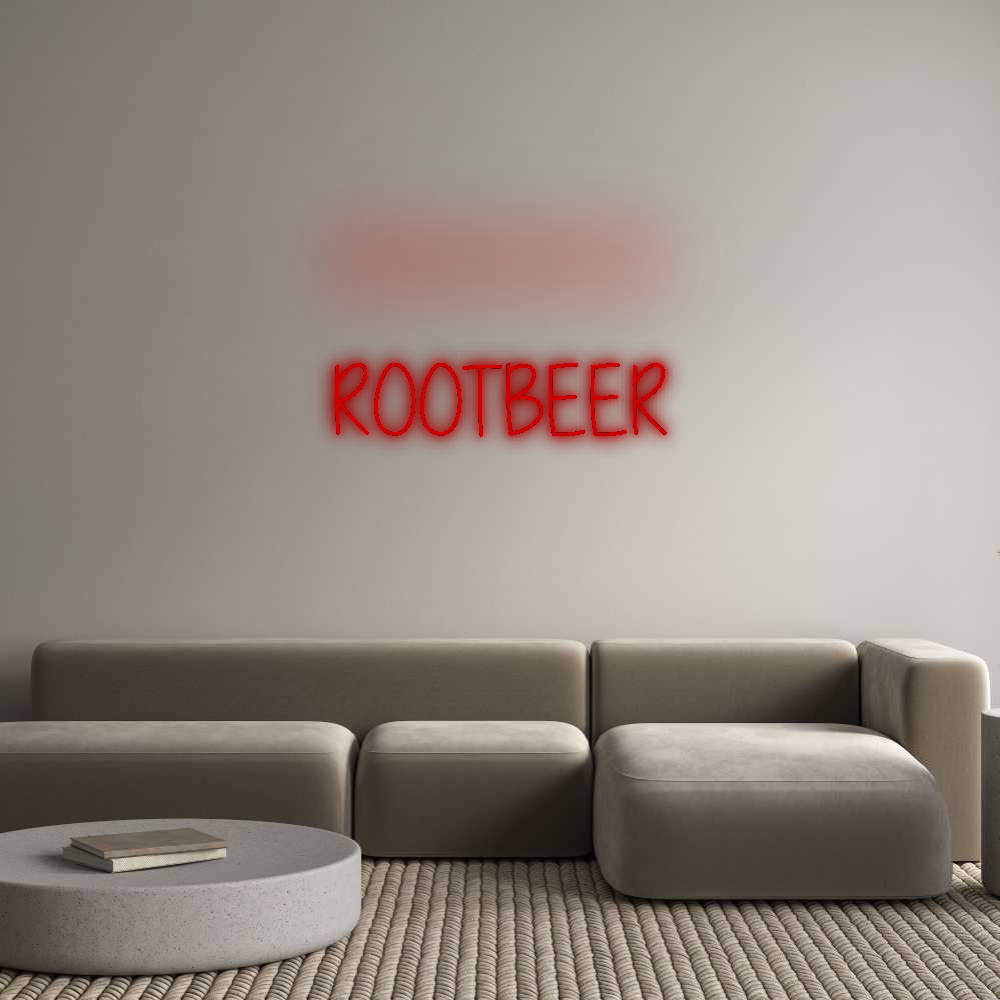 Custom Neon: ROOTBEER