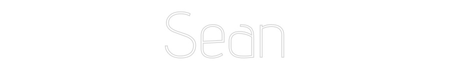 Custom Neon: Sean