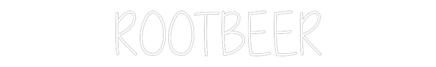 Custom Neon: ROOTBEER