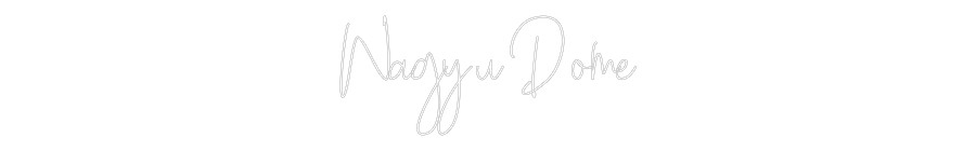 Custom Neon: Wagyu Dome