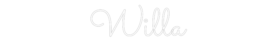 Custom Neon: Willa