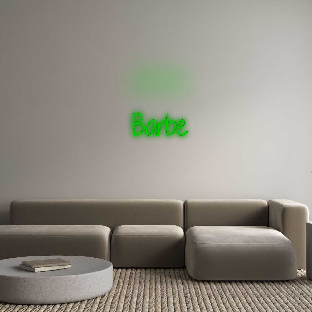 Custom Neon:  Barbe