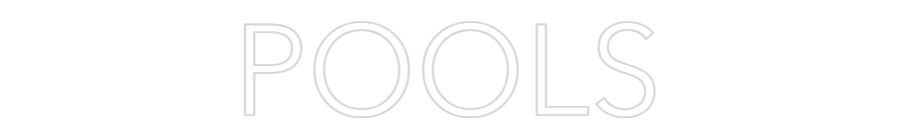 Custom Neon Text - POOLS