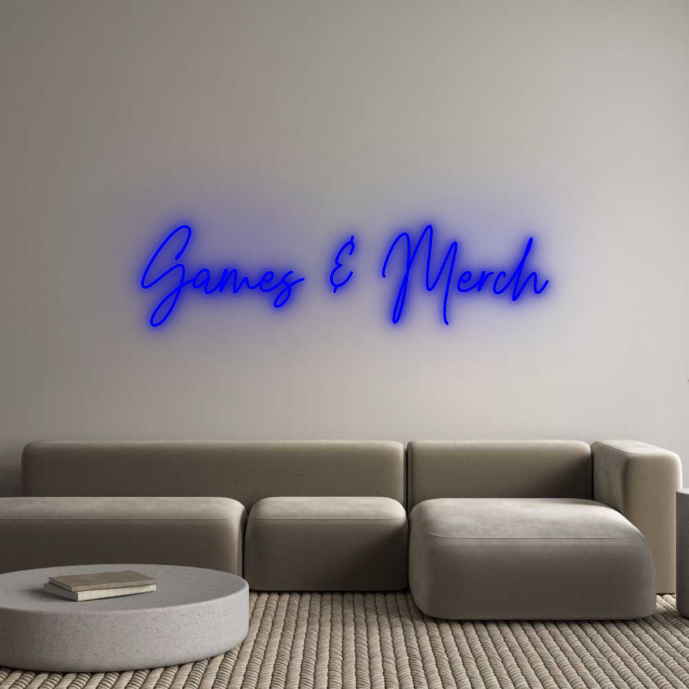 Custom Neon: Games & Merch