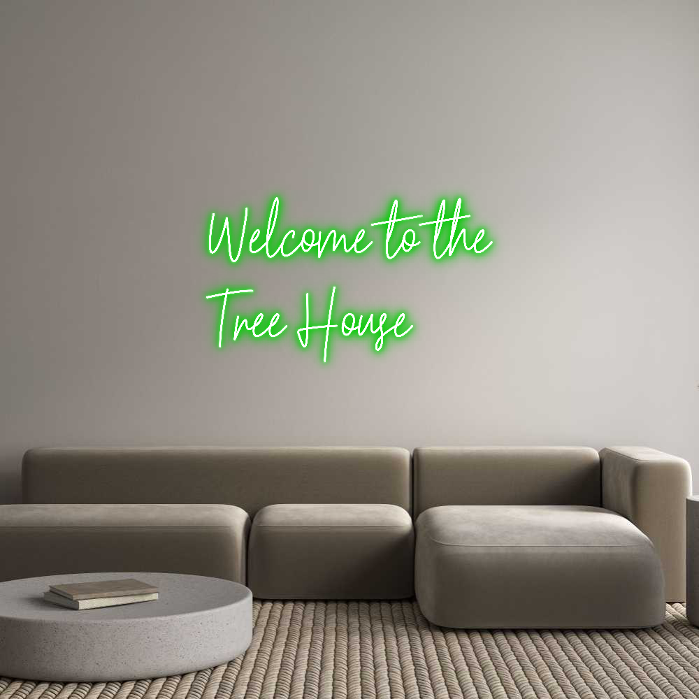 Custom Neon Text - Welcome to th...