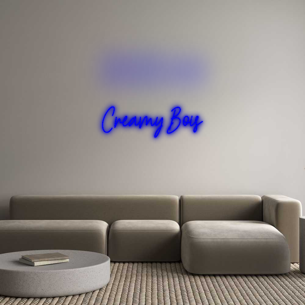 Custom Neon: Creamy Bois