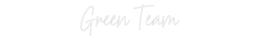 Custom Neon: Green Team