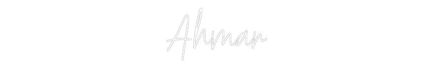 Custom Neon: Ahmar